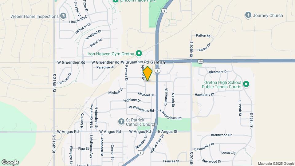 211 W Glenmore Dr Map and Location Details