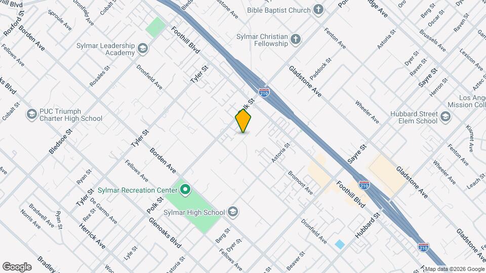 14141 Paddock St Map and Location Details