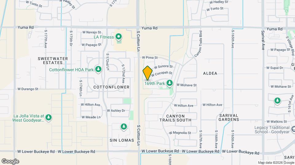 17044 W Mohave St Map and Location Details