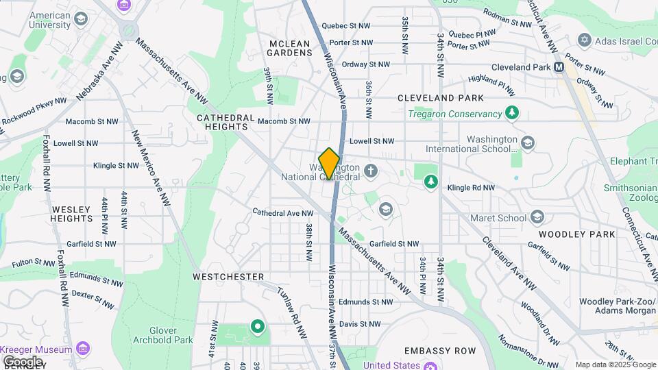 3028 Wisconsin Ave NW Map and Location Details