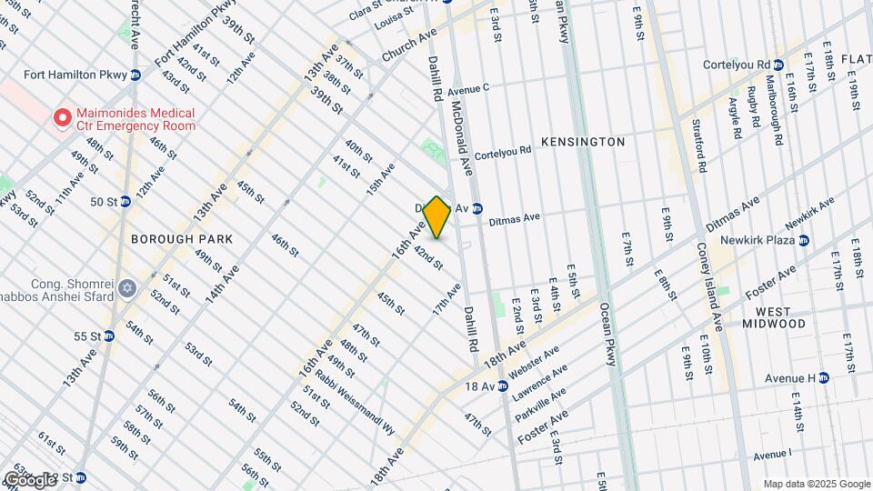 1630 41st St Map and Location Details