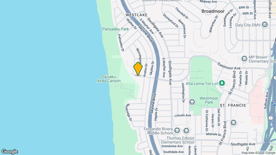 415 Westmoor Ave Map and Location Details