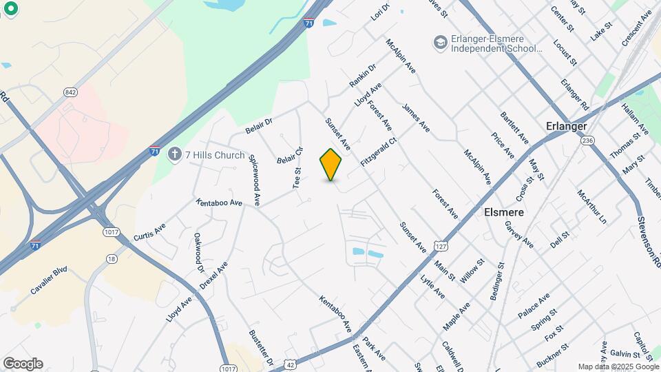 4229 Lafayette Ct Map and Location Details