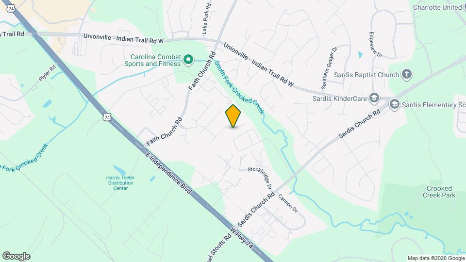 1702 Cottage Creek Rd Mapa y Detalles de la Ubicación