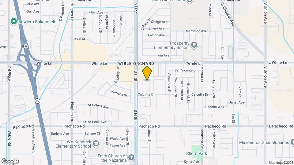 4321 Palmacia Dr Map and Location Details