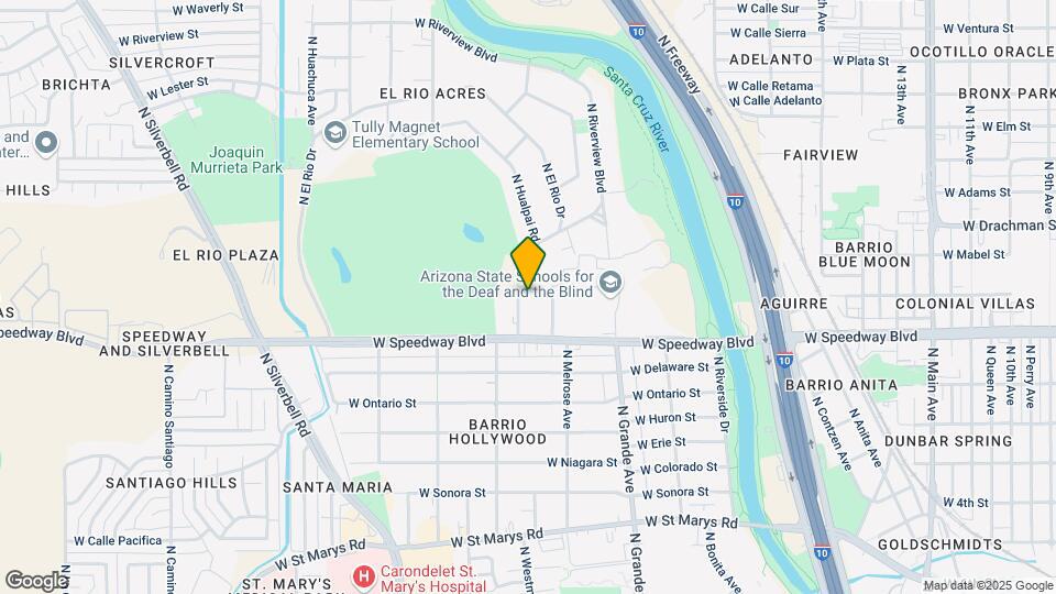 1188 N Riverview Blvd Map and Location Details