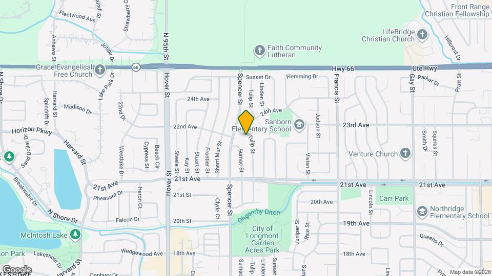 2207 Tulip St Map and Location Details