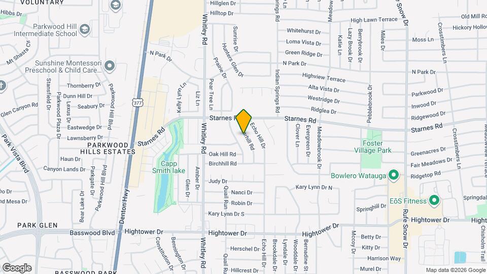 7609 Cedarhill Rd Mapa y Detalles de la Ubicación