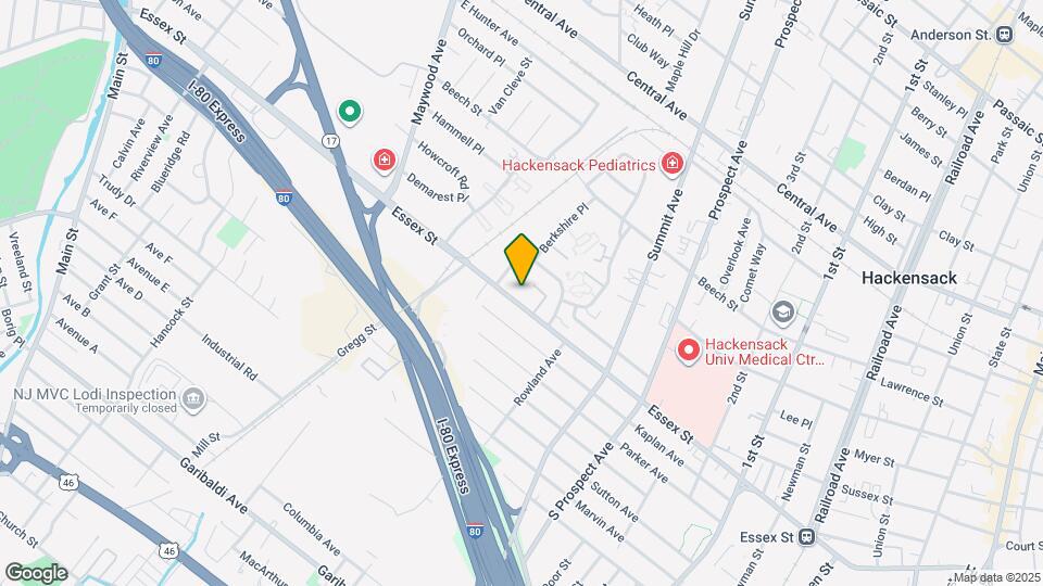 486-490 Essex St Mapa y Detalles de la Ubicación