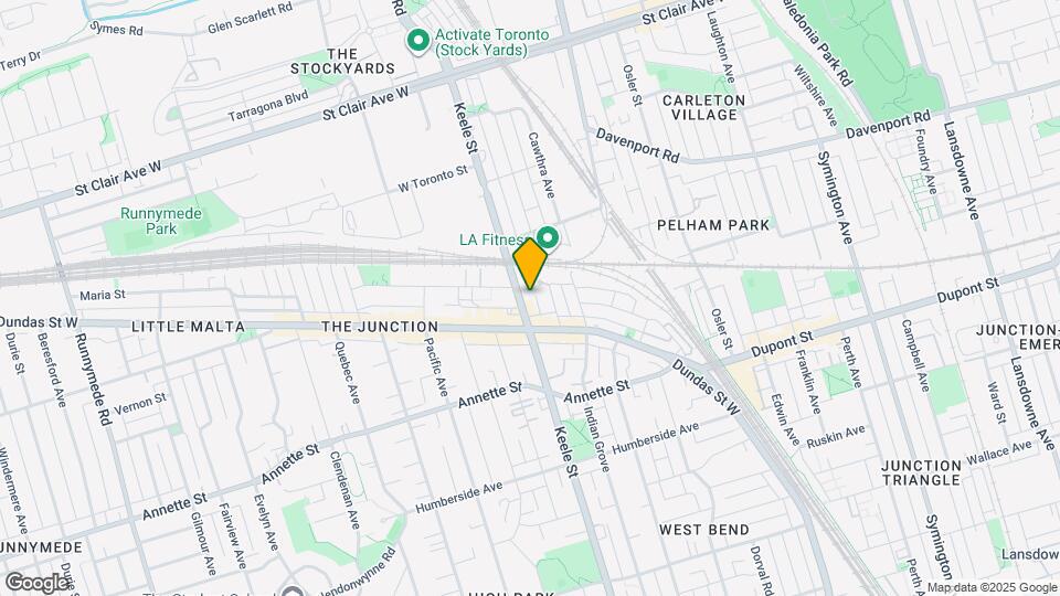 403 Keele St Map and Location Details