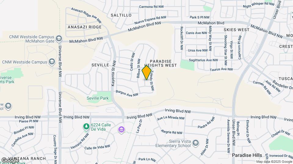 10428 Pamplona St NW Map and Location Details