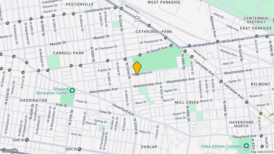 548 N Paxon St Map and Location Details