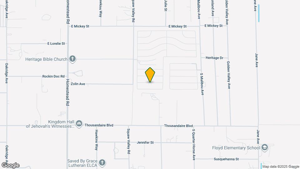 3587 E Polk Ave Map and Location Details