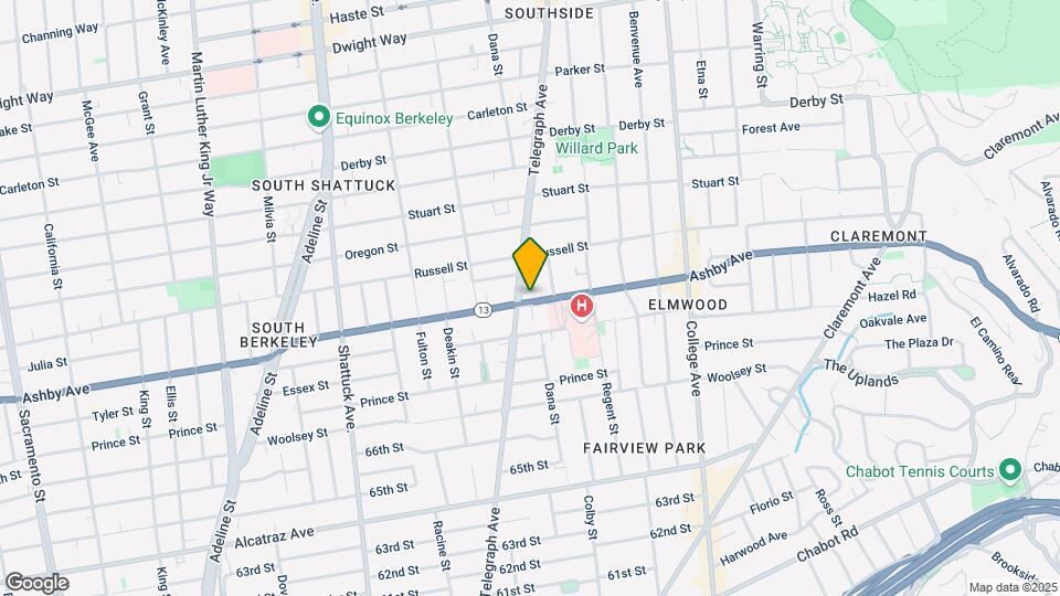 2403-2417 Ashby Ave Mapa y Detalles de la Ubicación