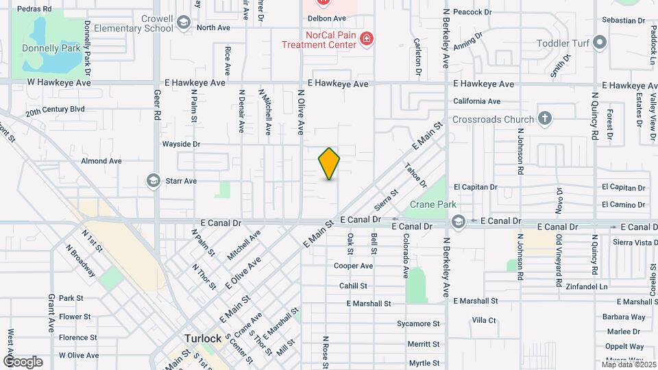 965 Pioneer Ave Map and Location Details