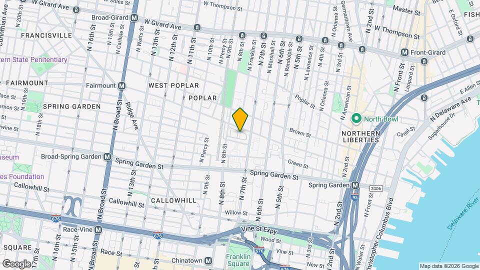 671 Franklin Pl Map and Location Details