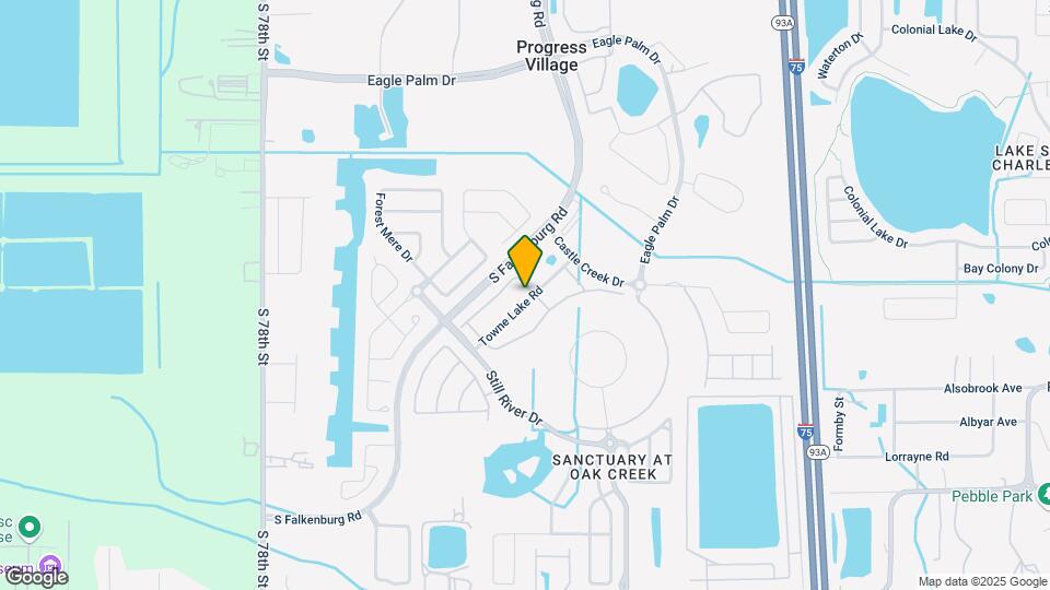 7007 Towne Lake Rd Mapa y Detalles de la Ubicación