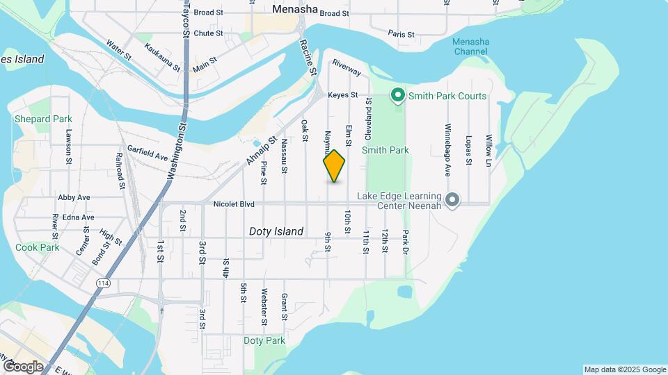 406 Naymut St, Unit Lower Map and Location Details