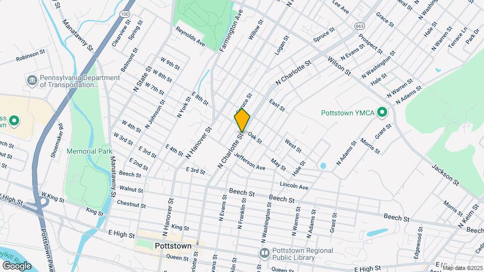 392 N Charlotte St Map and Location Details