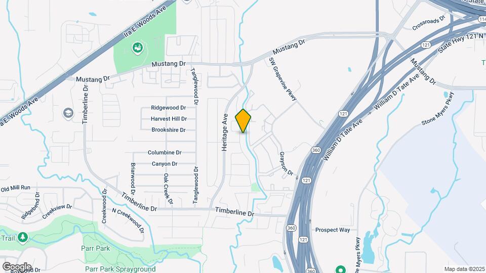 1735 Parkwood Dr Map and Location Details