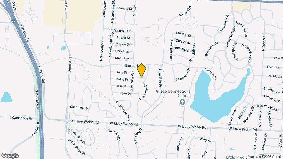 1518 Eagle Glen Cir Map and Location Details
