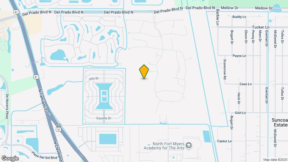 4011 San Felice Ln Map and Location Details