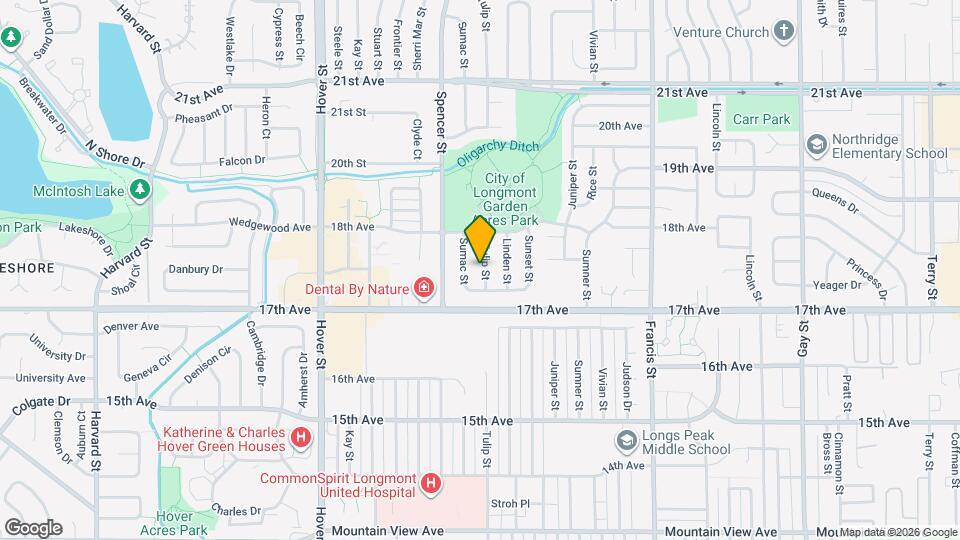 1729 Tulip St Map and Location Details