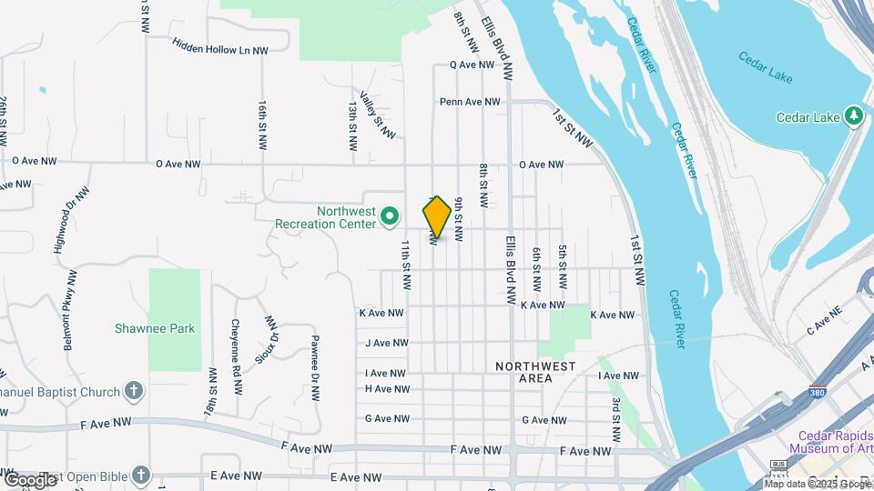1327 10th St NW Map and Location Details