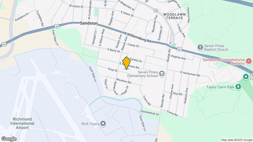 110 E Gray St Map and Location Details