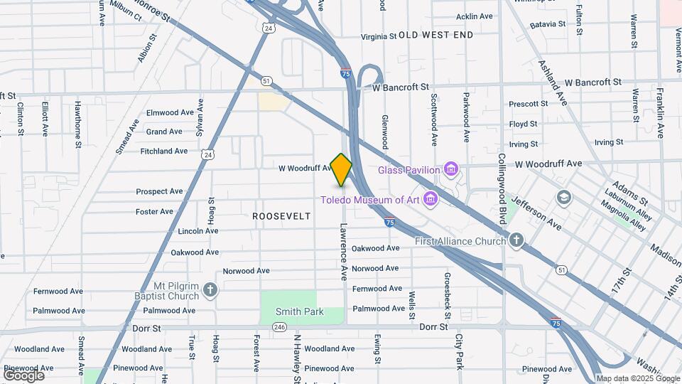 902 Prospect Ave Map and Location Details