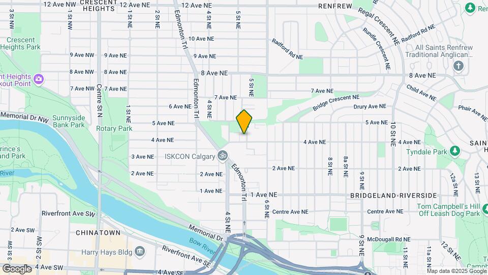 505 5 St NE Map and Location Details