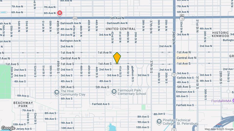 4130 1st Ave S Mapa y Detalles de la Ubicación