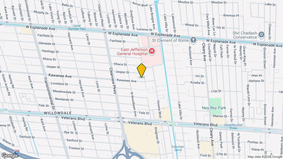 4409 Kawanee Ave Map and Location Details