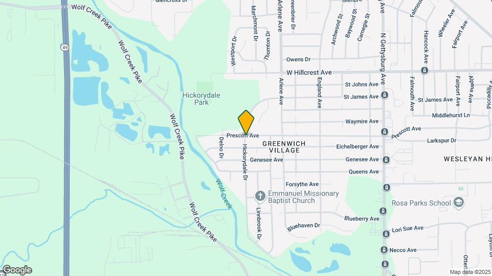 2016 Hickorydale Dr Map and Location Details