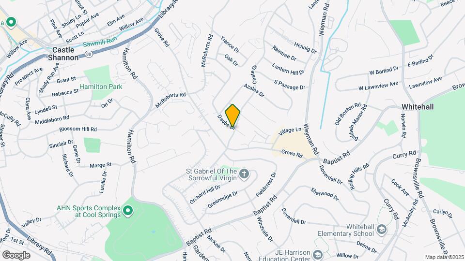 5114 Caste Dr Map and Location Details