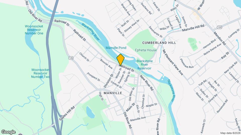 1 Winter St Map and Location Details