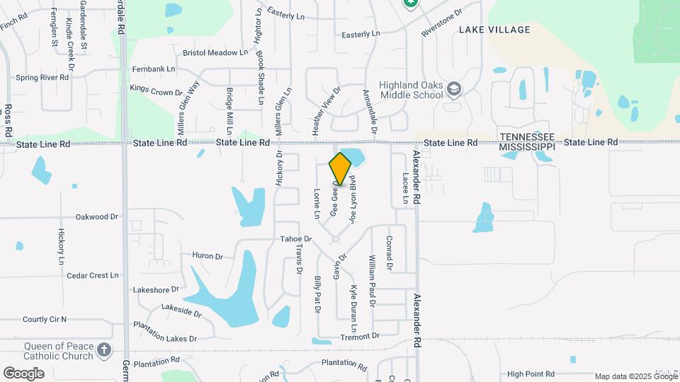 9336 Gee Gee Dr Map and Location Details