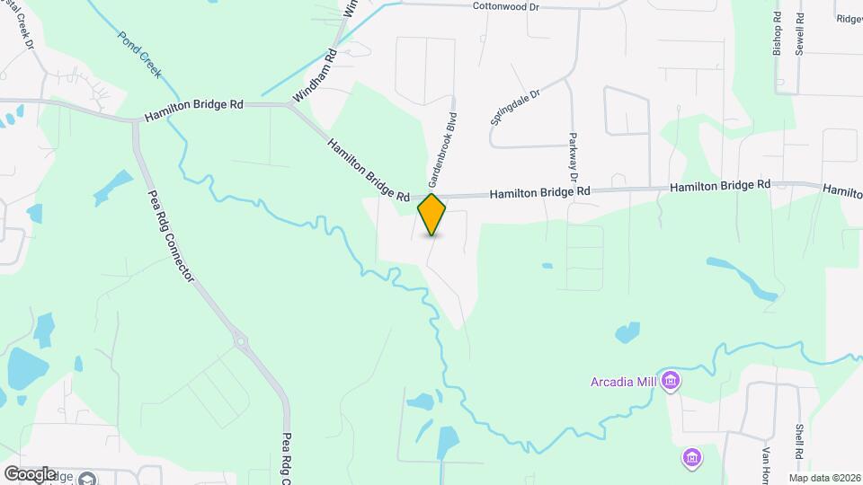 4985 Creekside Ln Map and Location Details