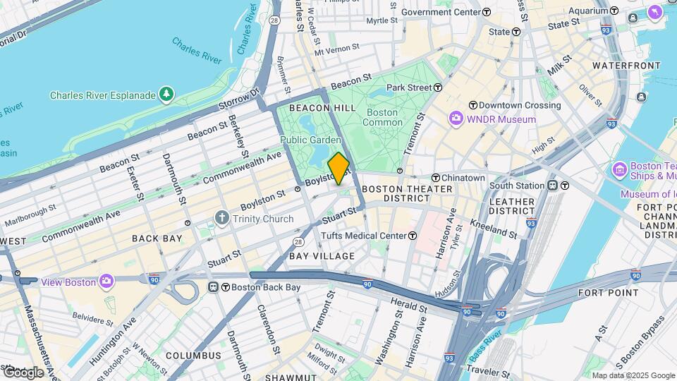 7 Park Plz Map and Location Details