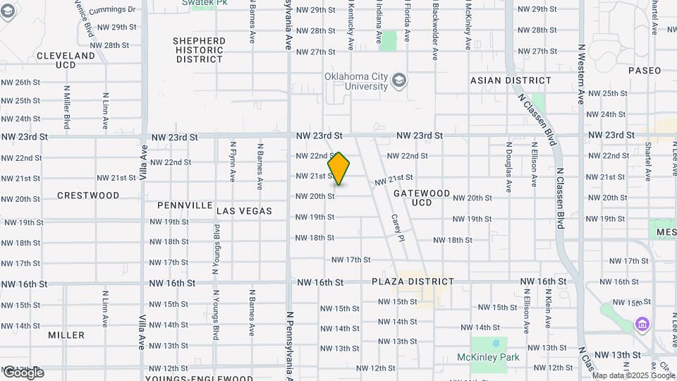 1947 NW 20th St Map and Location Details