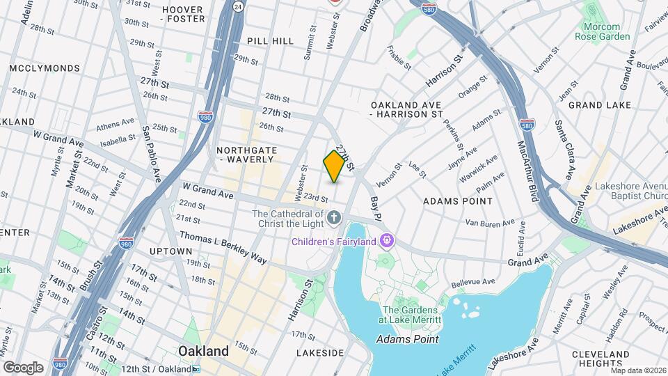 2337 Waverly St, Unit 2337 Map and Location Details