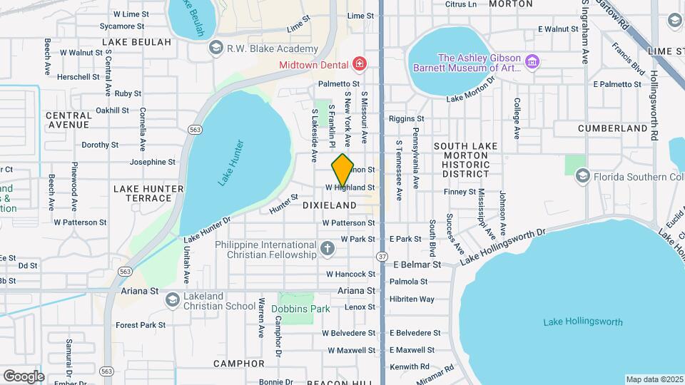 1005 S New York Ave Map and Location Details