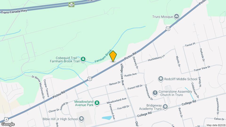 409 Pictou Rd Map and Location Details