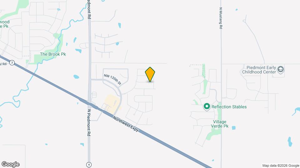 11708 NW 135th Terrace Map and Location Details