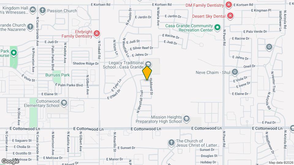 1255 E Irene St Map and Location Details