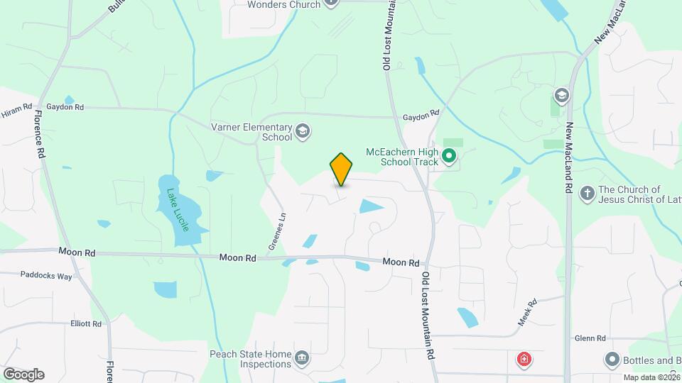 4708 Tonkawa Bend Mapa y Detalles de la Ubicación