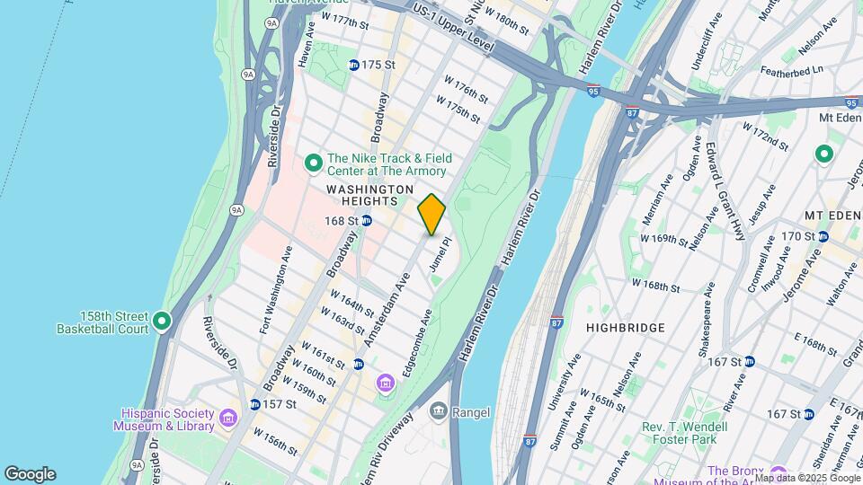 2183 Amsterdam Ave Map and Location Details