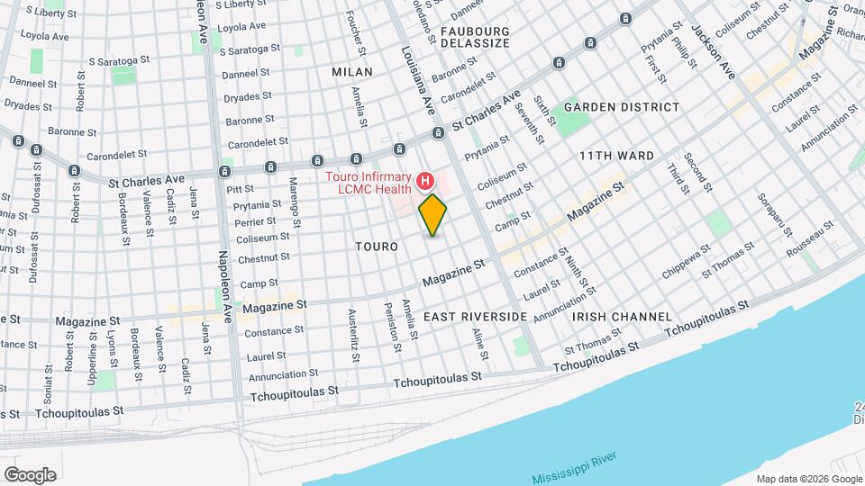 1215 Foucher St, Unit 1215 Map and Location Details