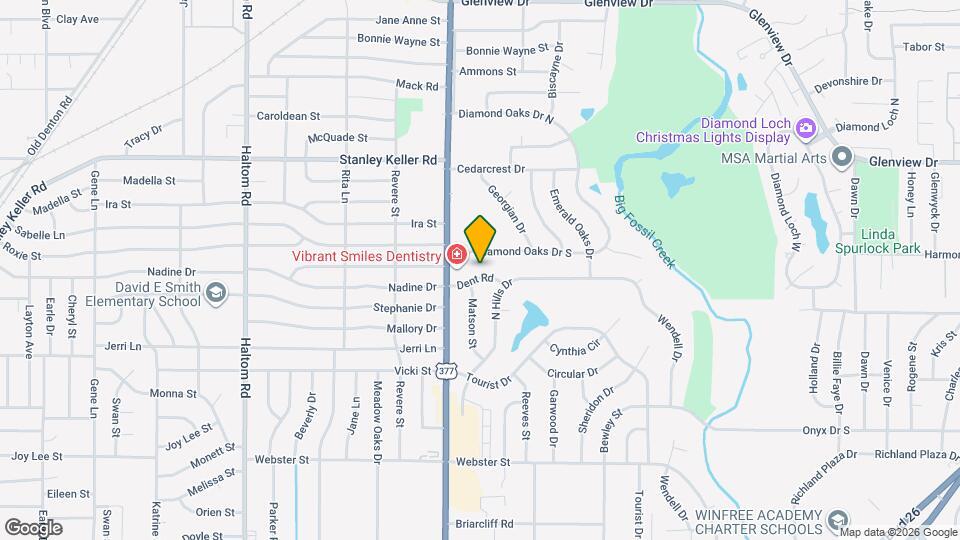 5631 Dent Rd Map and Location Details