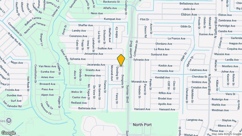 2845 Dongola St Map and Location Details
